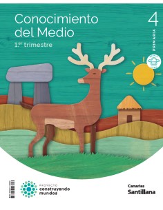 CONOCMINETO DEL MEDIO 4ºPRIMARIA TRIMESTRAL CONSTRUYENDO MUNDOS CANARIAS 2023